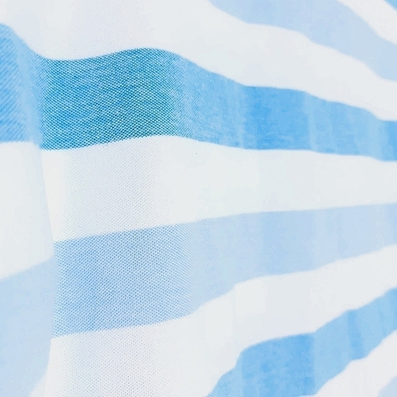 🌶️Old Navy Men’s XXL Short Sleeve Striped Collared Polo w/ Buttoned Neck - Picture 12 of 12